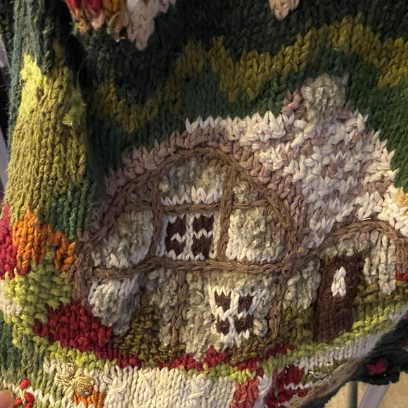 Heirloom Collectibles Green Embroidered Cardigan - Picture 9 of 10